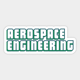 Aerospace Engineering Sticker